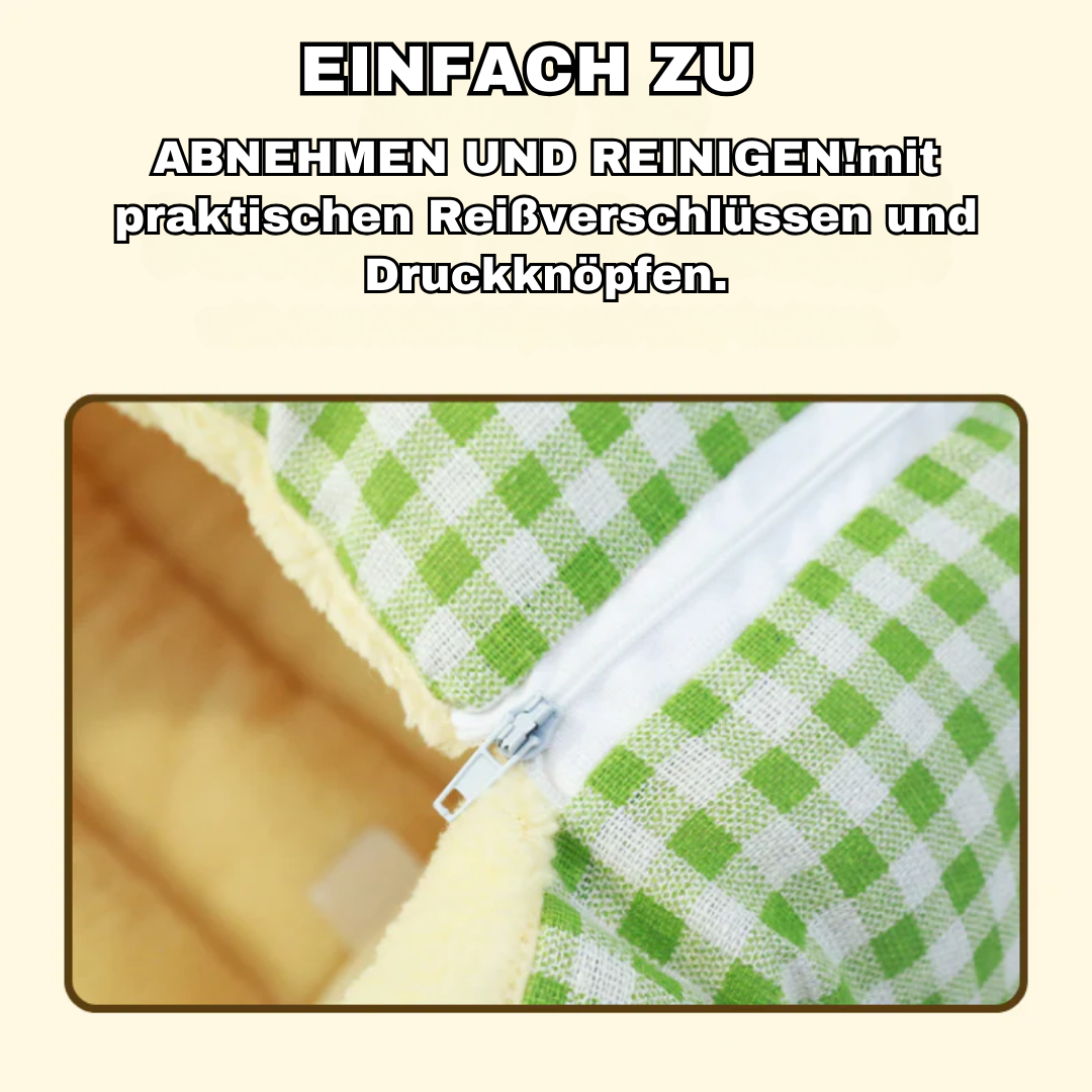 Felltraum™ - Warmes Winter Haustier Schlafhaus