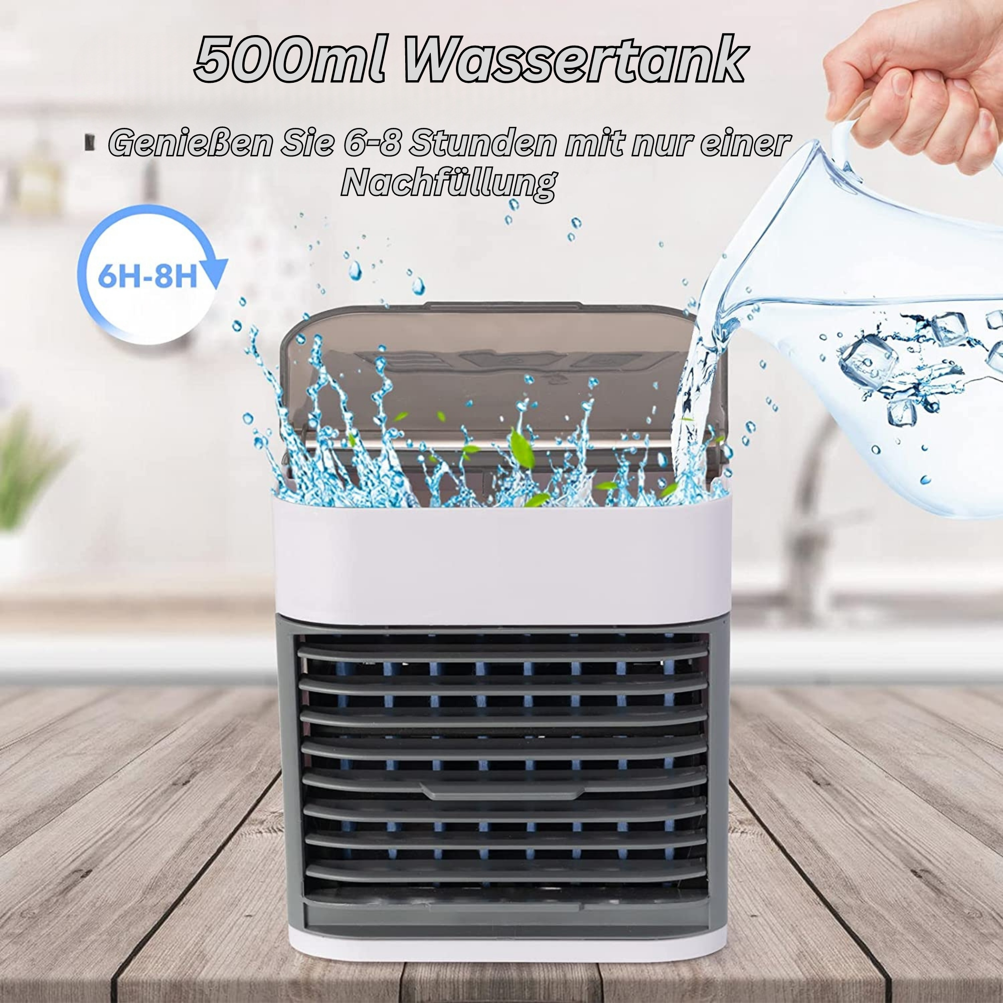 CoolBlast™️ I Tragbare Mini-Klimaanlage