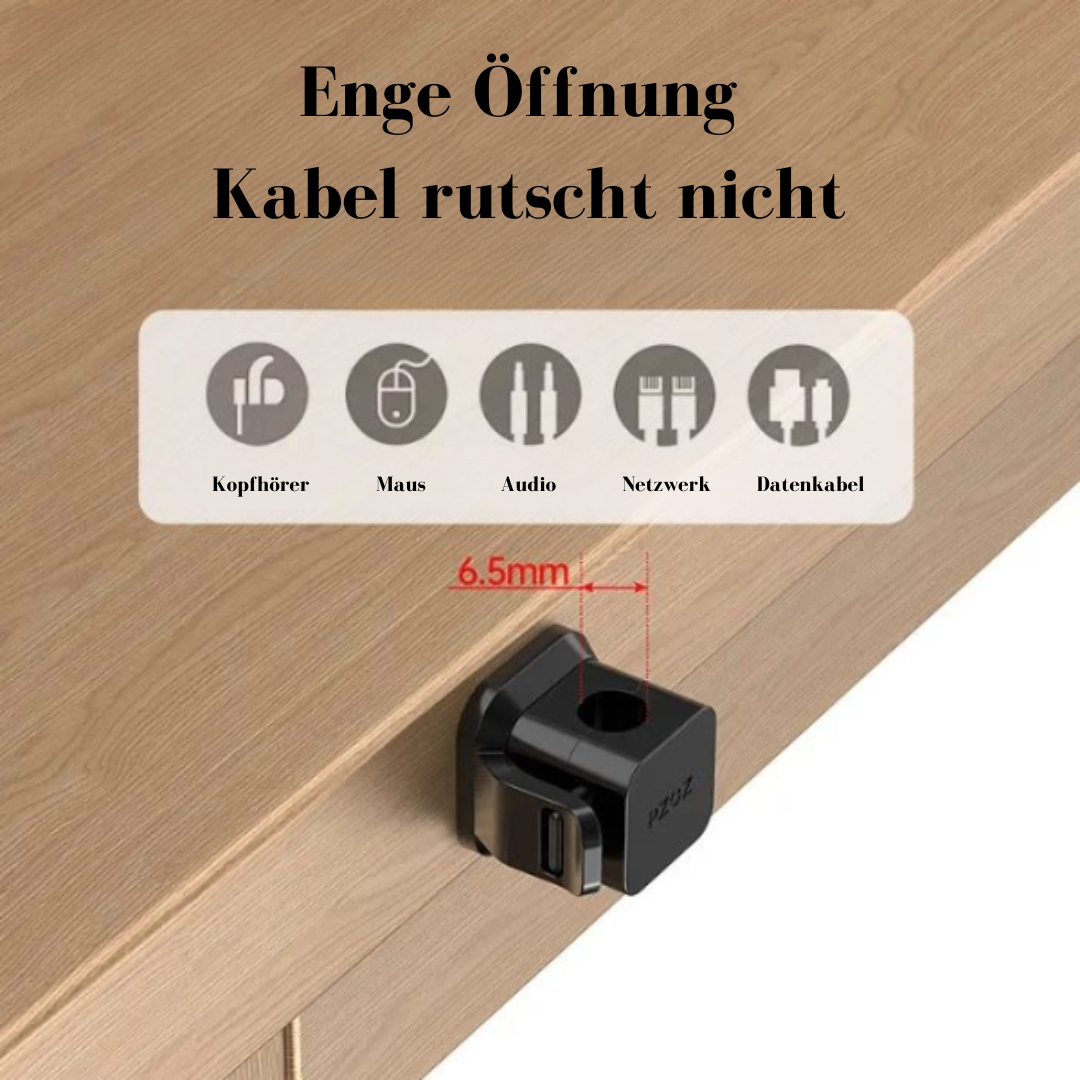 CableLock™ Kabelorganisator-Halter (6 Stücke)
