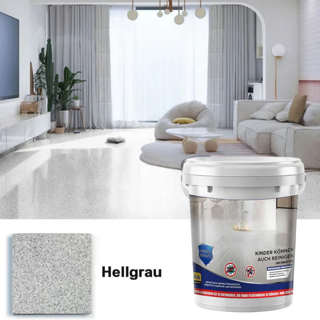 MarbleShine™ - Hochglänzende Epoxidharz-Bodenbeschichtung in Marmoroptik