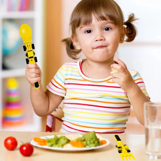 CraftiBites™ Kreatives Besteckset für Kinder