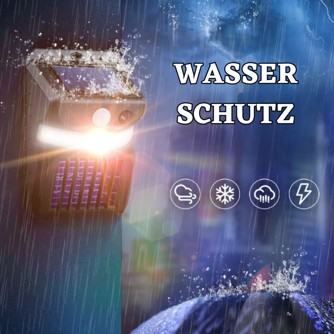SolarZap™ Solar Mückenvernichter-Wandlampe