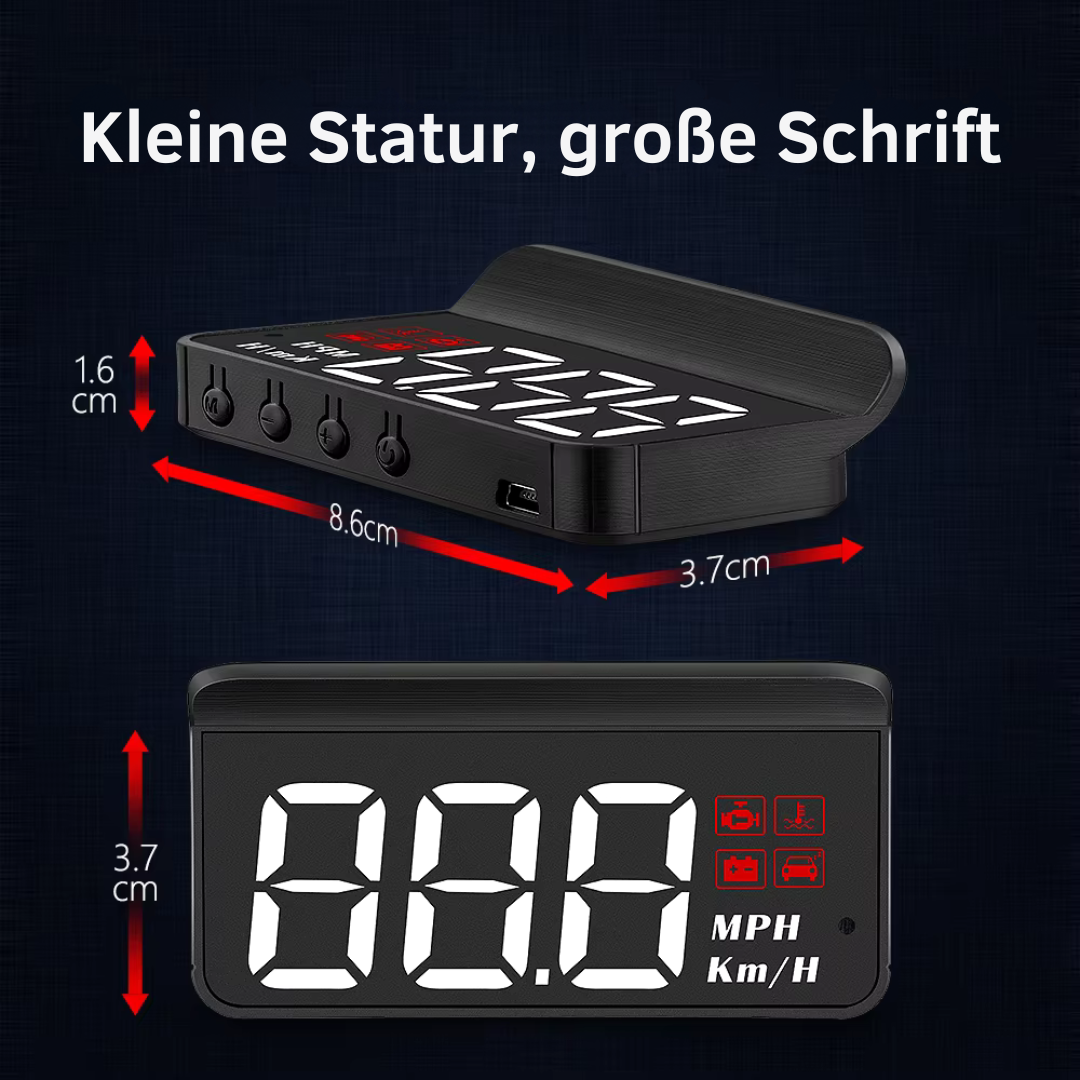 SpeedSync™ - Auto Digitaler Tacho