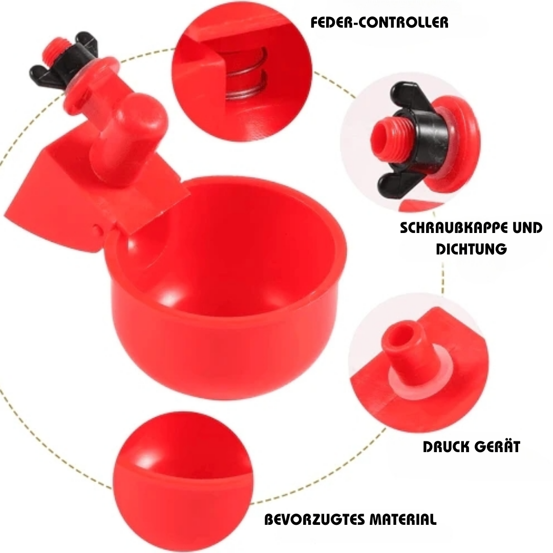 HenCluck™ Automatische Hühner-Tränkebecher (5+5 GRATIS)
