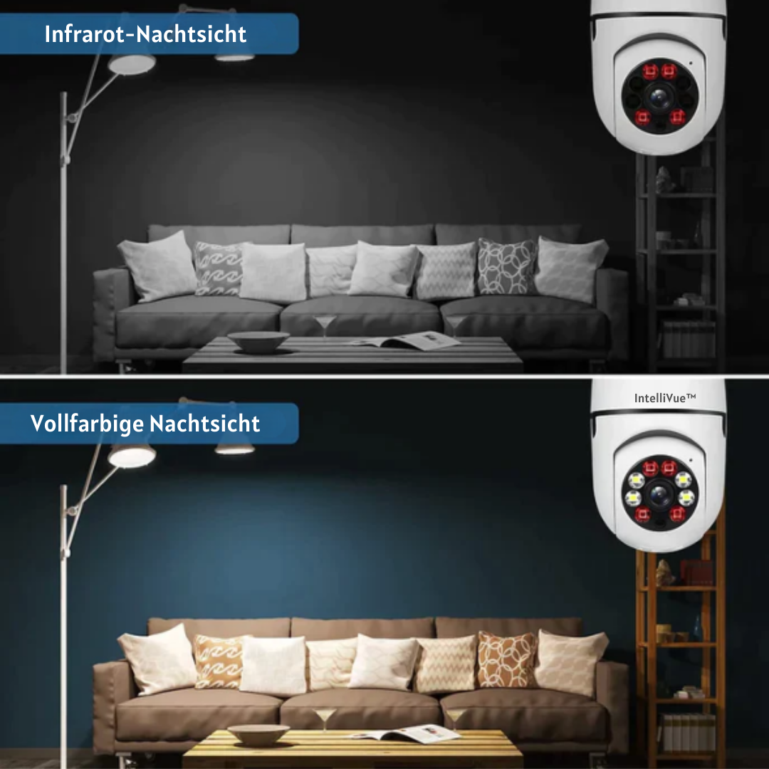 IntelliVue™ Sicherheitskamera-Glühbirne