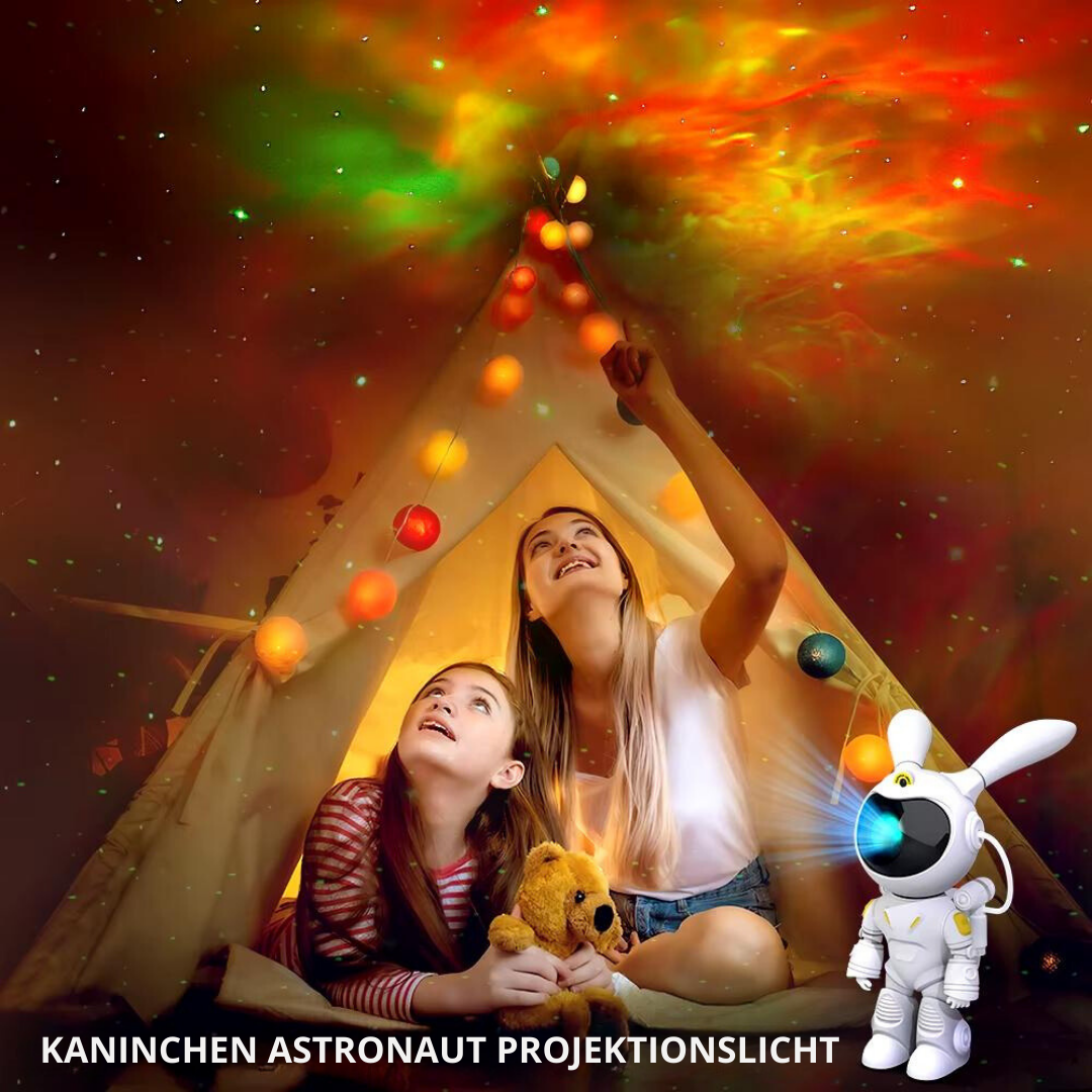 GalaxyHop™ - Galaxie Stern Astronaut Projektor Licht