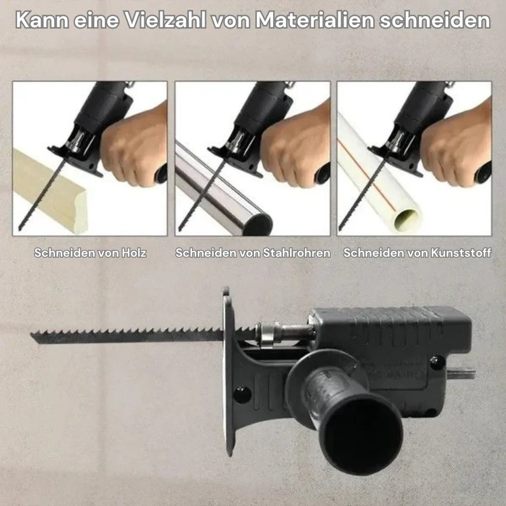 HandiSaw™ Bohrer-Säge-Konverter