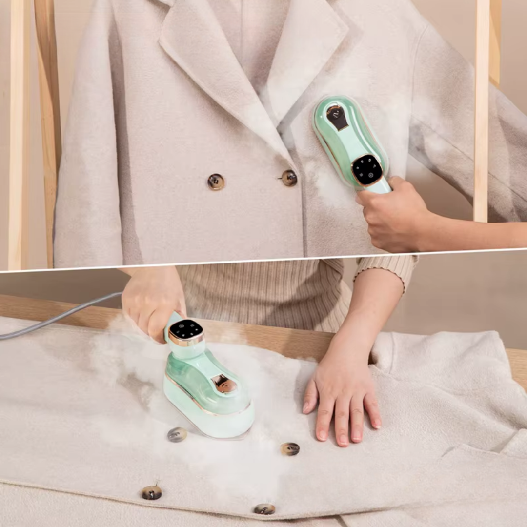 PressGo™ | Tragbarer Mini-Bekleidungsdampfer