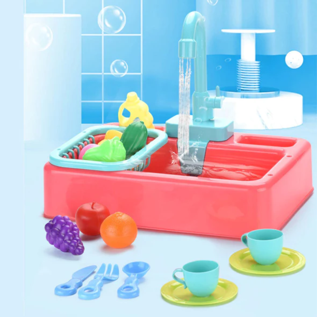 Splash&Play™ Kinder-Geschirrspüler-Spielzeug-Set