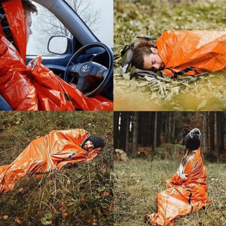 SecureNap™ | Wasserdichter Notfall-Schlafsack (1+1 GRATIS)