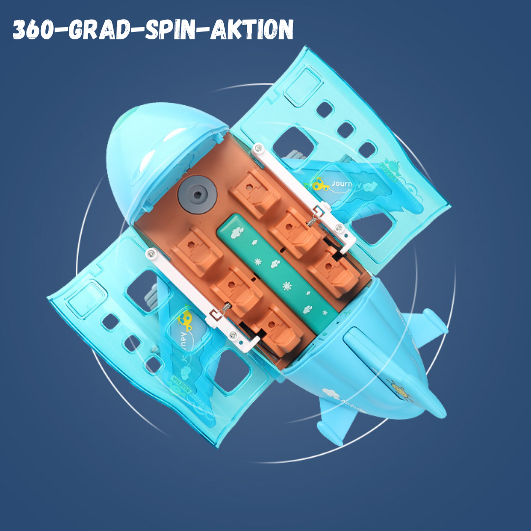 MelodyFly™ Rotierendes elektrisches Spielzeugflugzeug