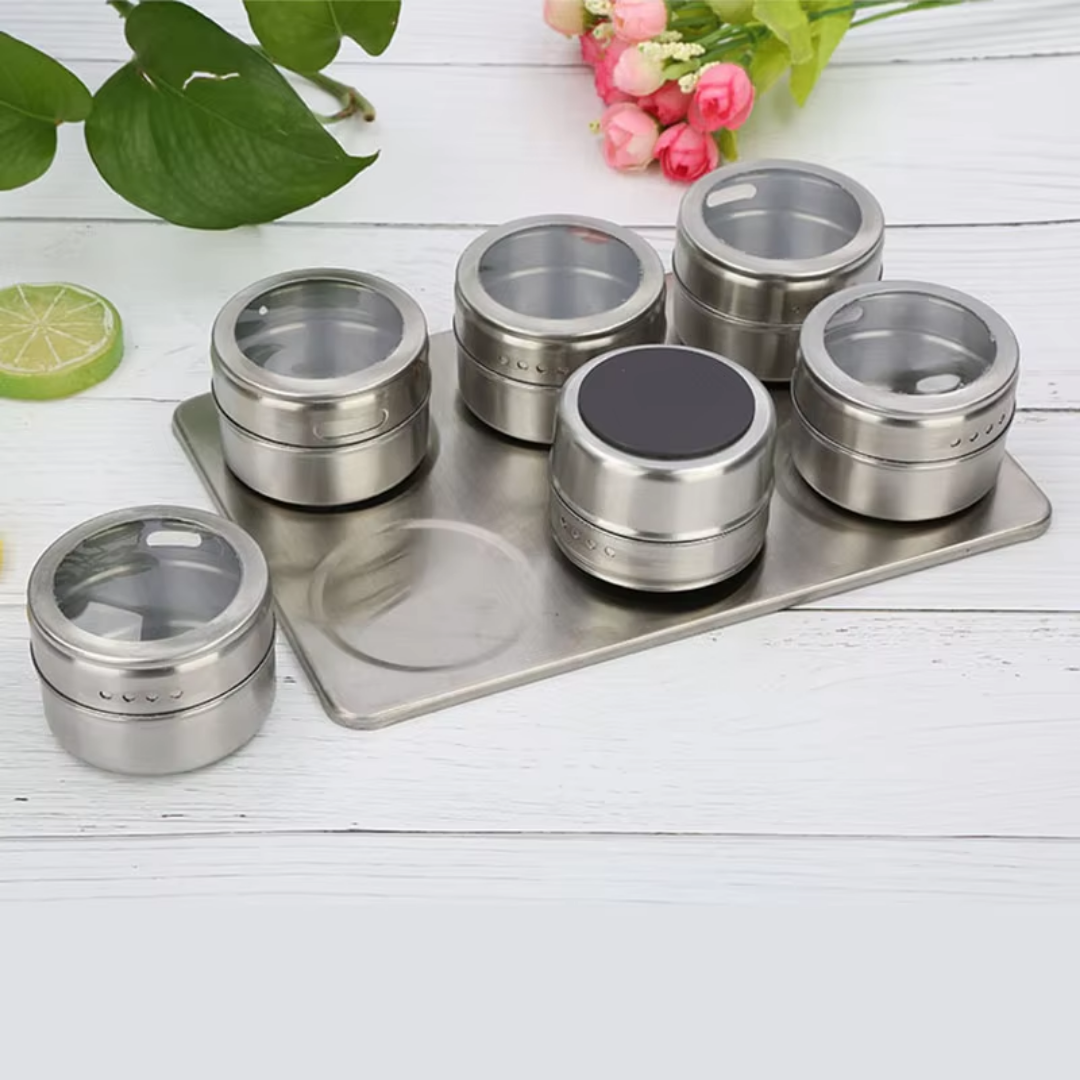 MagniSpice™ Magnetische Gewürzdosen Satz