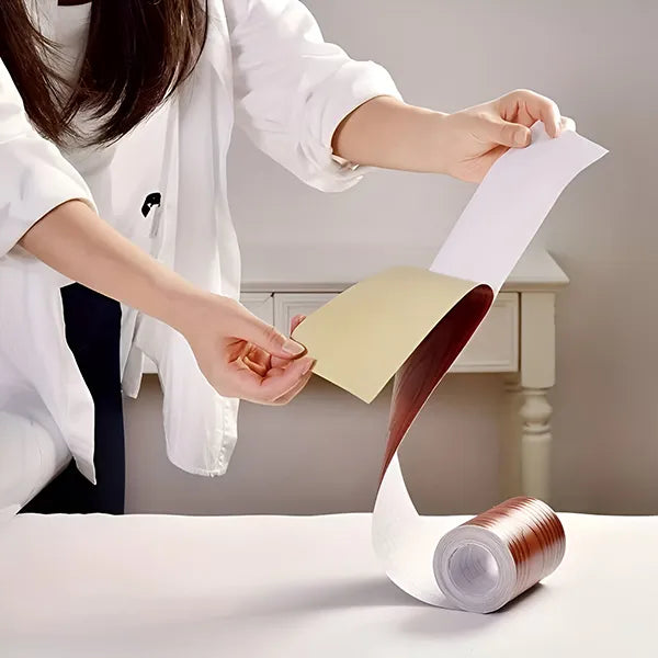 EdgeWrap™ - Selbstklebender Wandaufkleber Sockelleisten