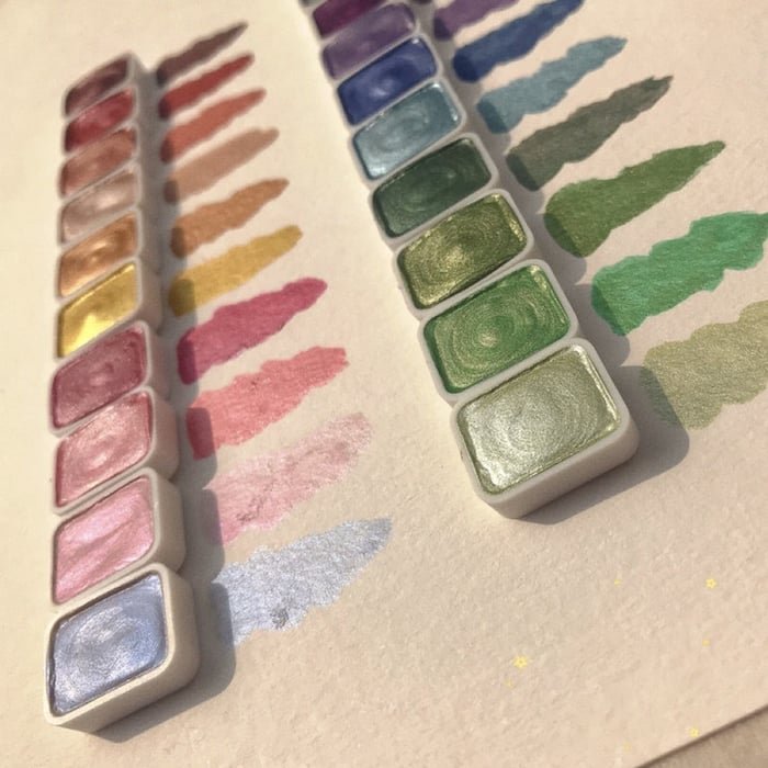 AquaCraft™ - 20 Farben Aquarell Malkasten