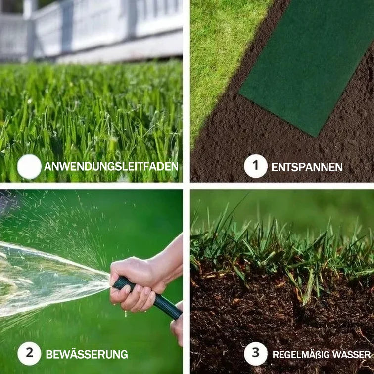 GrowMat™ Biologisch abbaubare Gras-Samenmatte