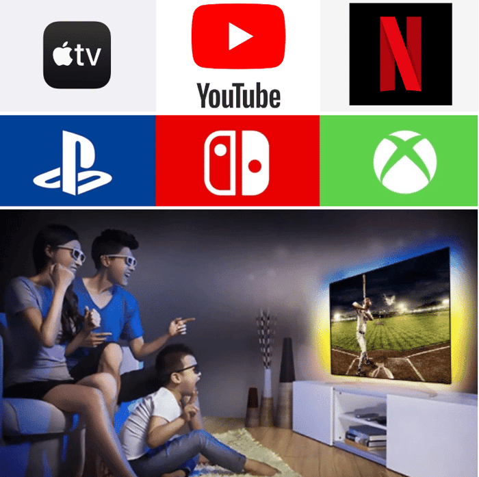 StripSync™ | TV PC Traumbildschirm USB LED-Streifen