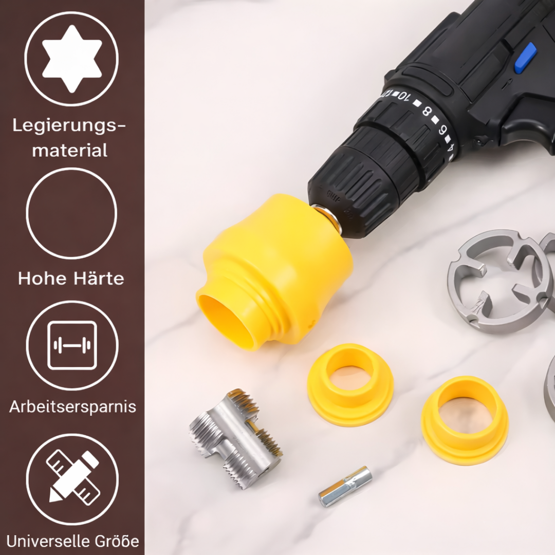 ThreadMaster™ - Rohrgewindeschneider für Elektrowerkzeuge