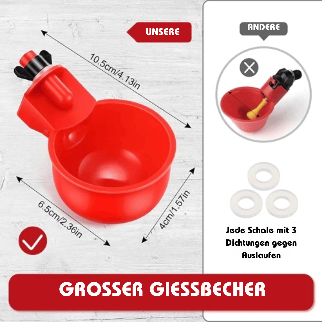 HenCluck™ Automatische Hühner-Tränkebecher (5+5 GRATIS)