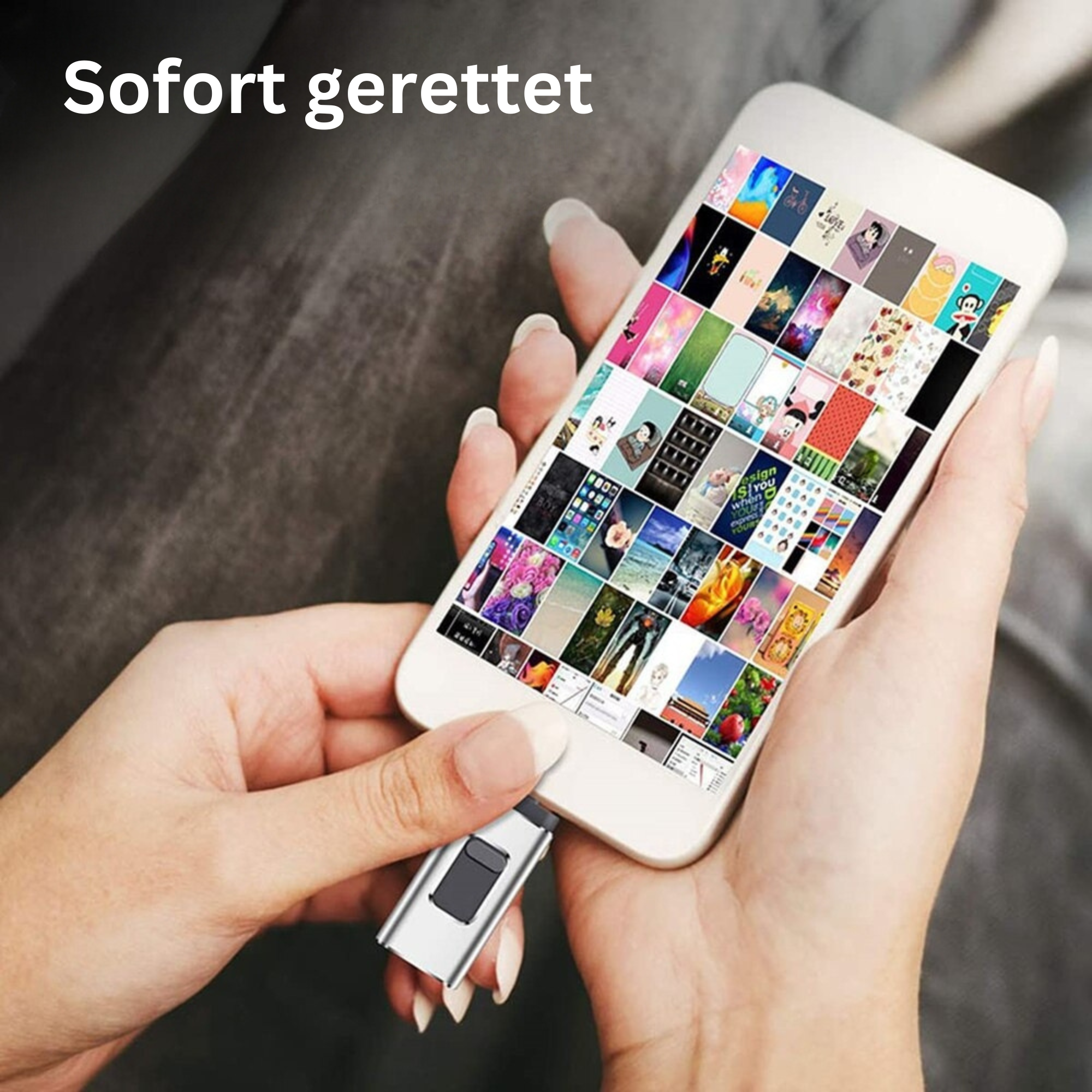 FlashLink™️ I Smartphone-Speicher-Flash-Laufwerk