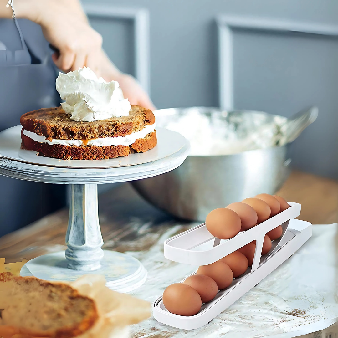 CradleEgg™ Platzsparender Eierdispenser (1+1 GRATIS)