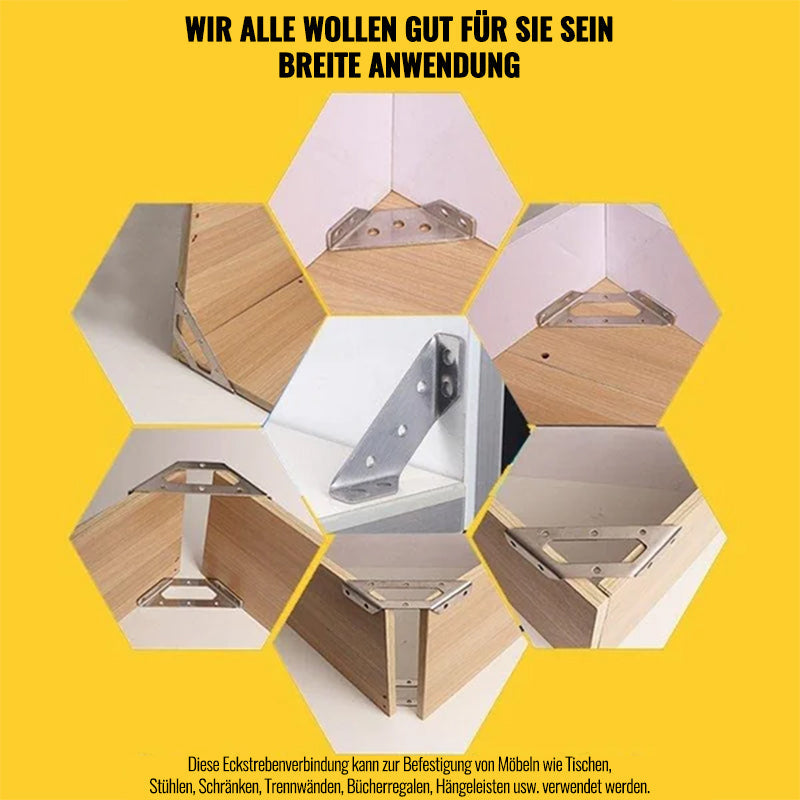 CornerJoint™ Möbel-Eckverbinder (8er Satz)