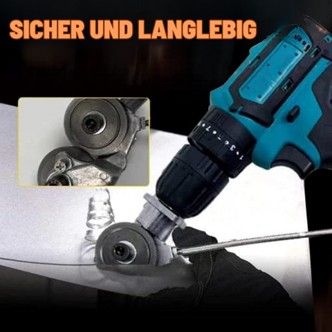 CutXpert™ | Elektrobohrer-Aufsatz Fräser Knabberer