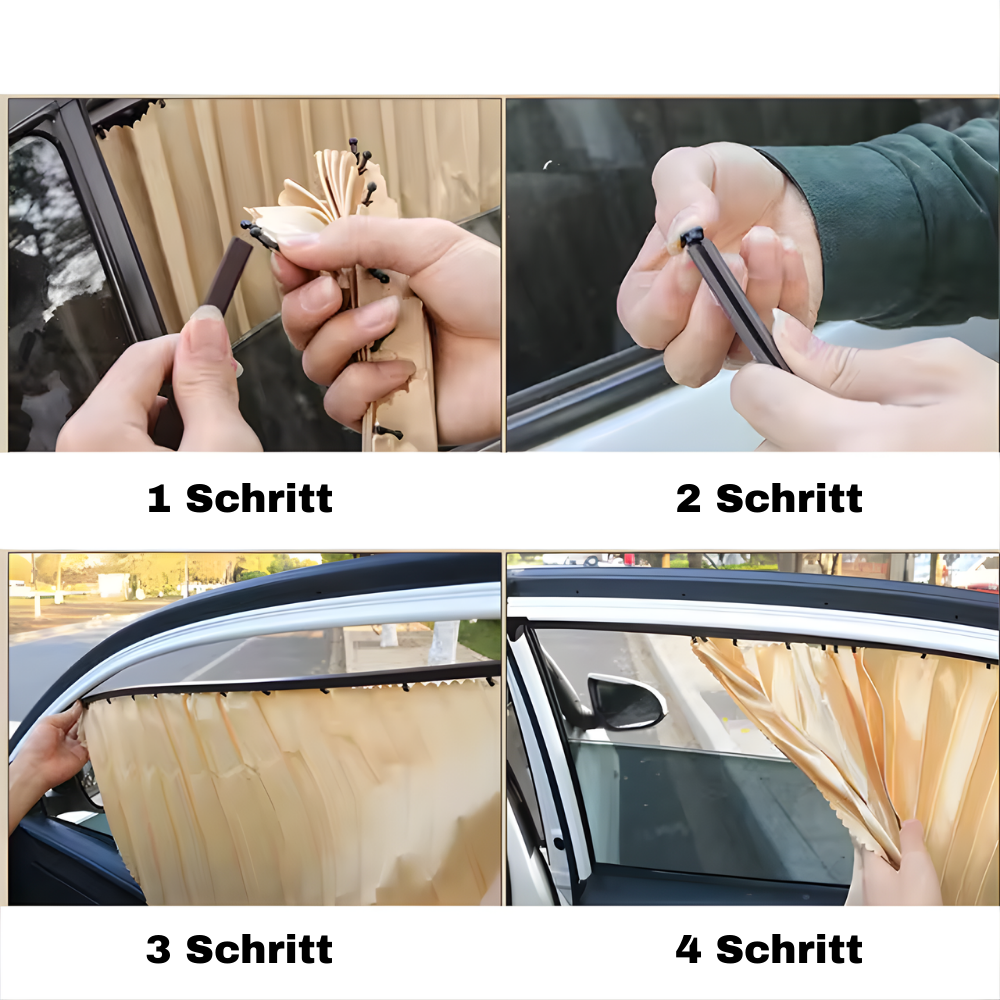 Shadevo™ - 2 Stück Magnetische Auto Sonnenschutzblende (1+1 GRATIS)