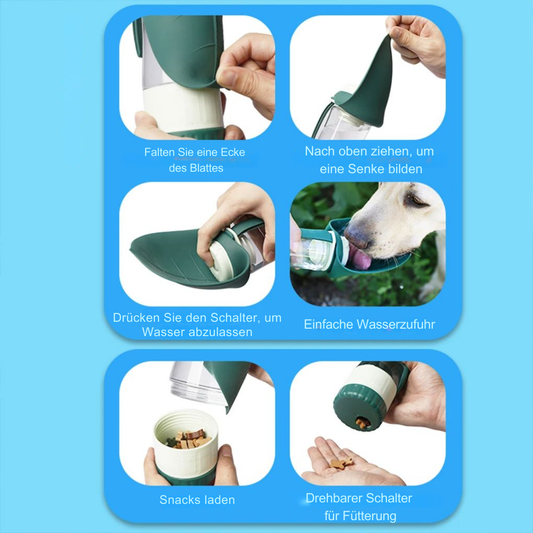 PawSip™ Tragbare Tierfutterflasche