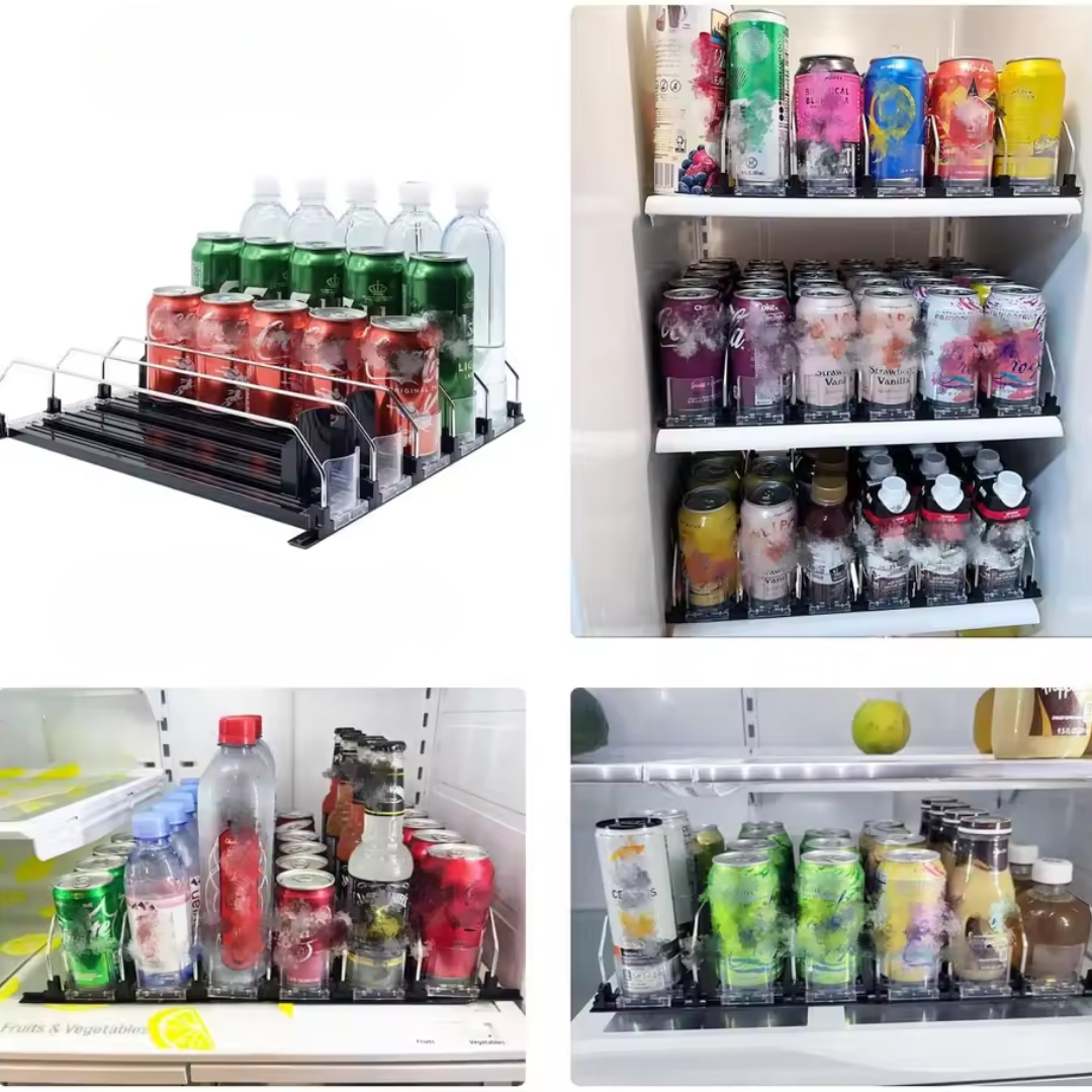 FlowBreeze™ - Getränke Organizer für den Kühlschrank