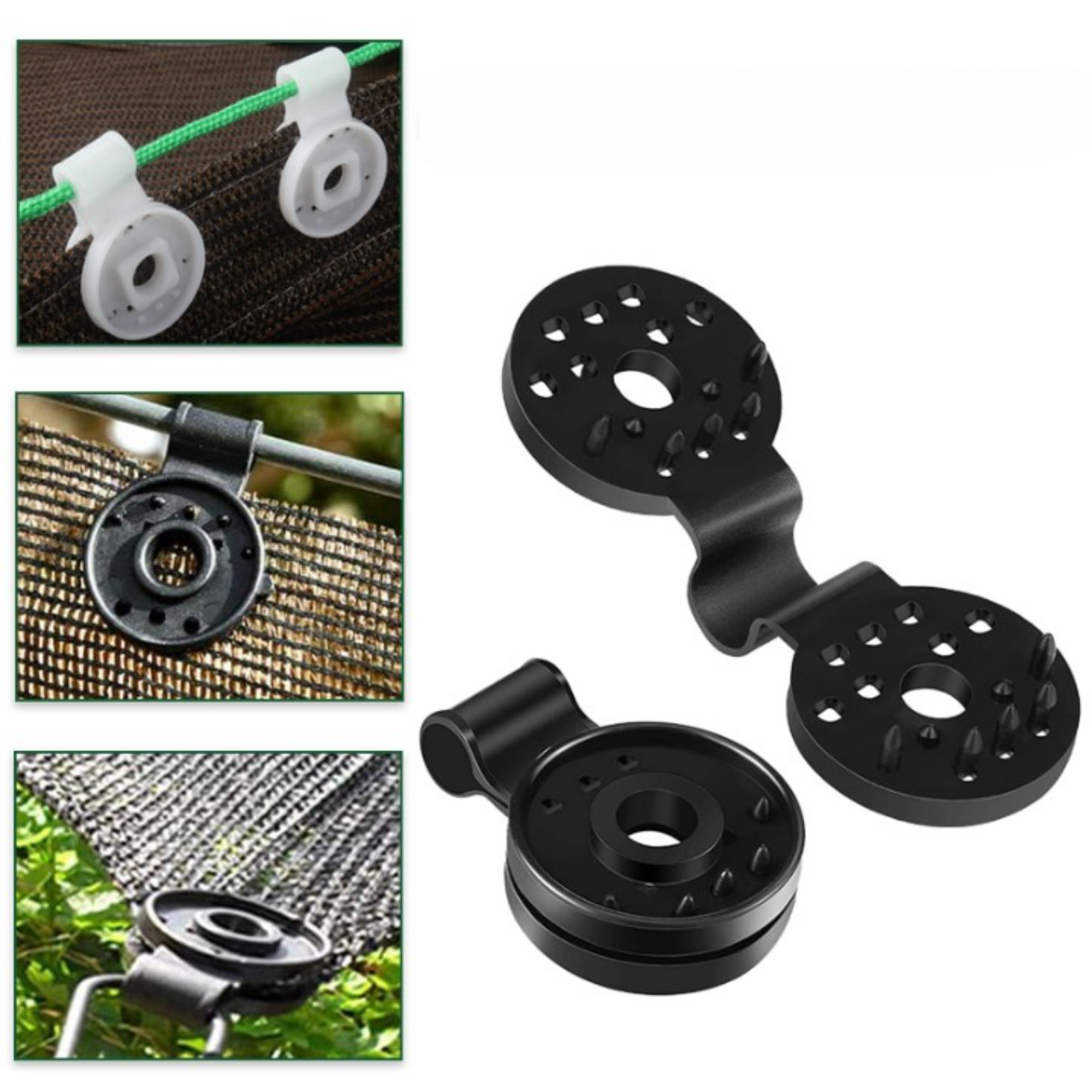 SunClip™ I Kunststoffklammer für Schattentuch (1+1 Satz GRATIS)