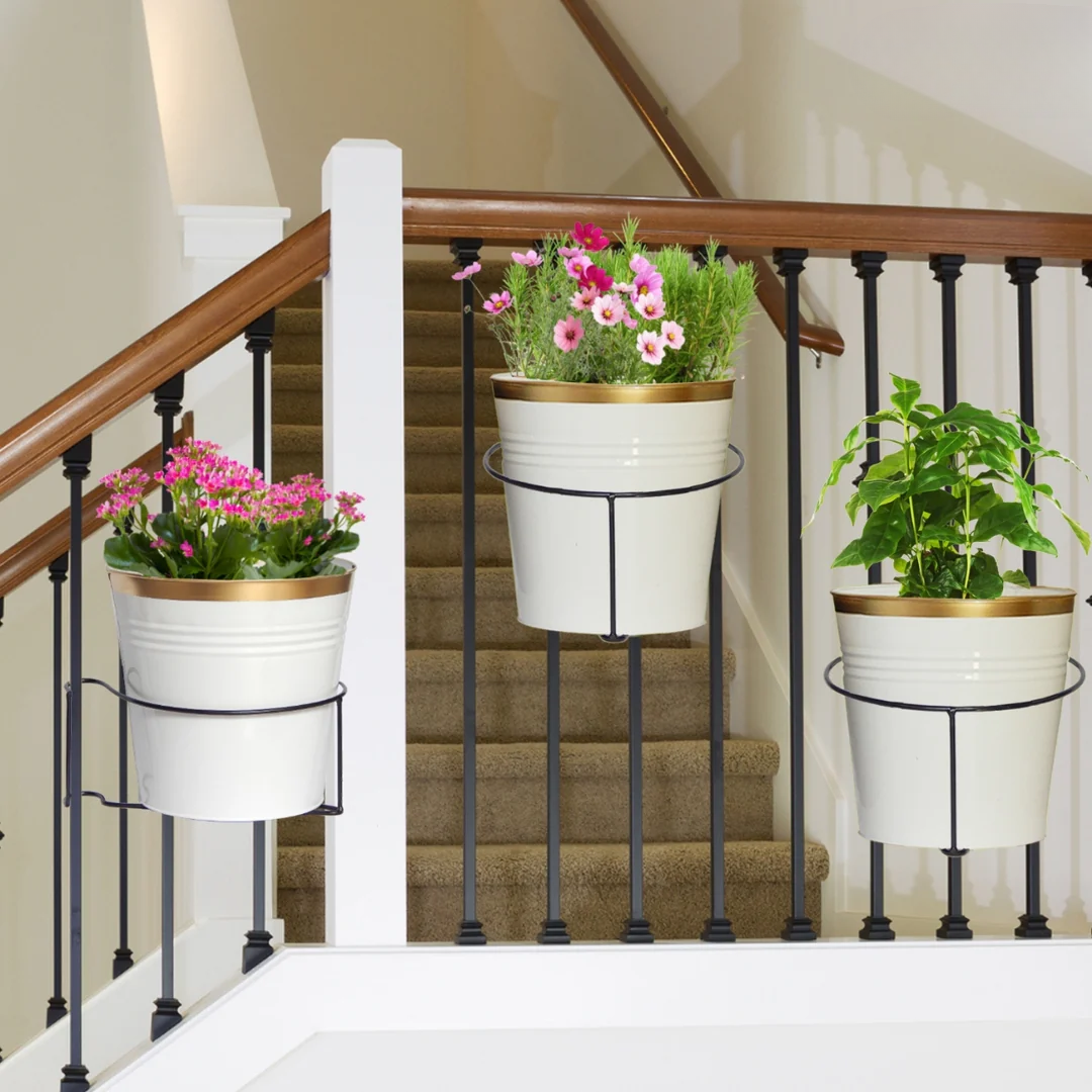 FloraFrame™ - Hängende Blume Metall Topf Stand (1+1 GRATIS)