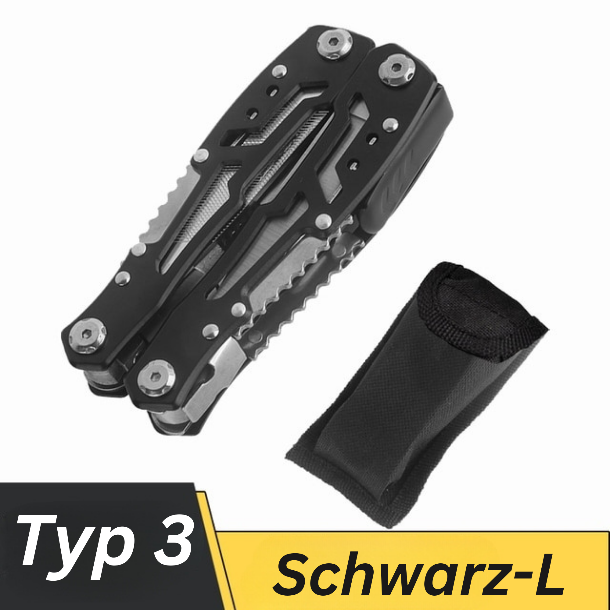 GearGo™️ I Multifunktions-Klappzange mit Messer