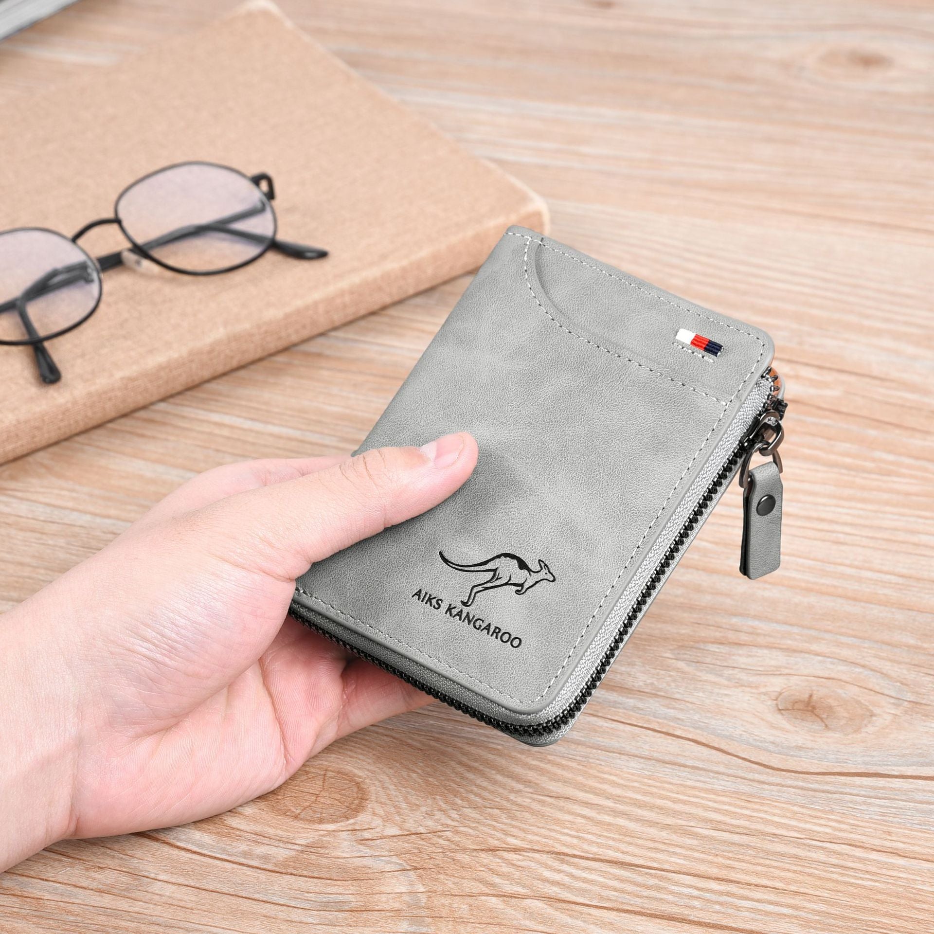 SecureCard™️ I RFID-PU-Leder-Geldbörse