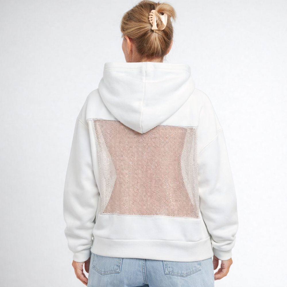 StarWear™ - Glitzernder Stern-Aufnäher-Hoodie