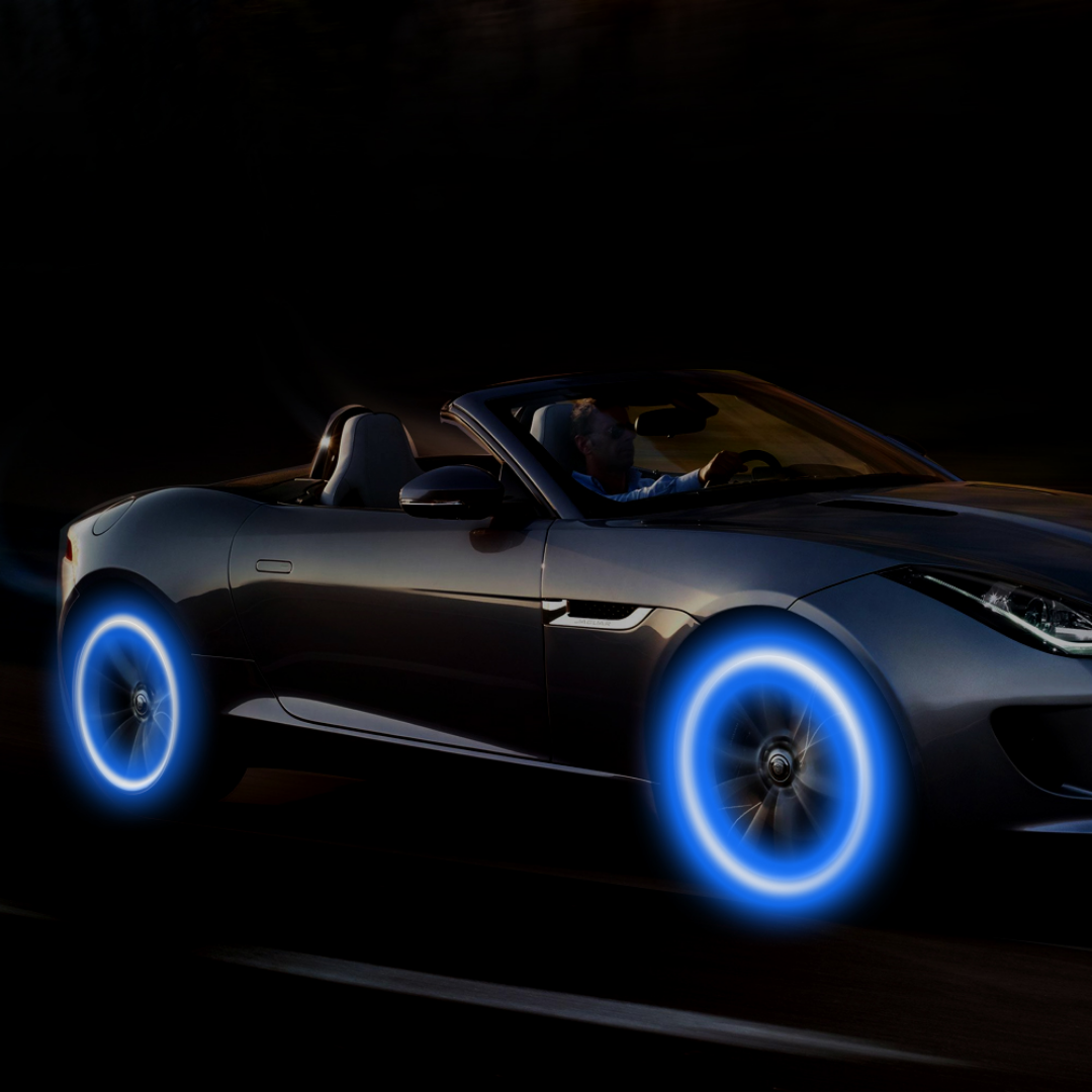 GlowWheels™ LED-Licht für Reifenventil (2+2 GRATIS)
