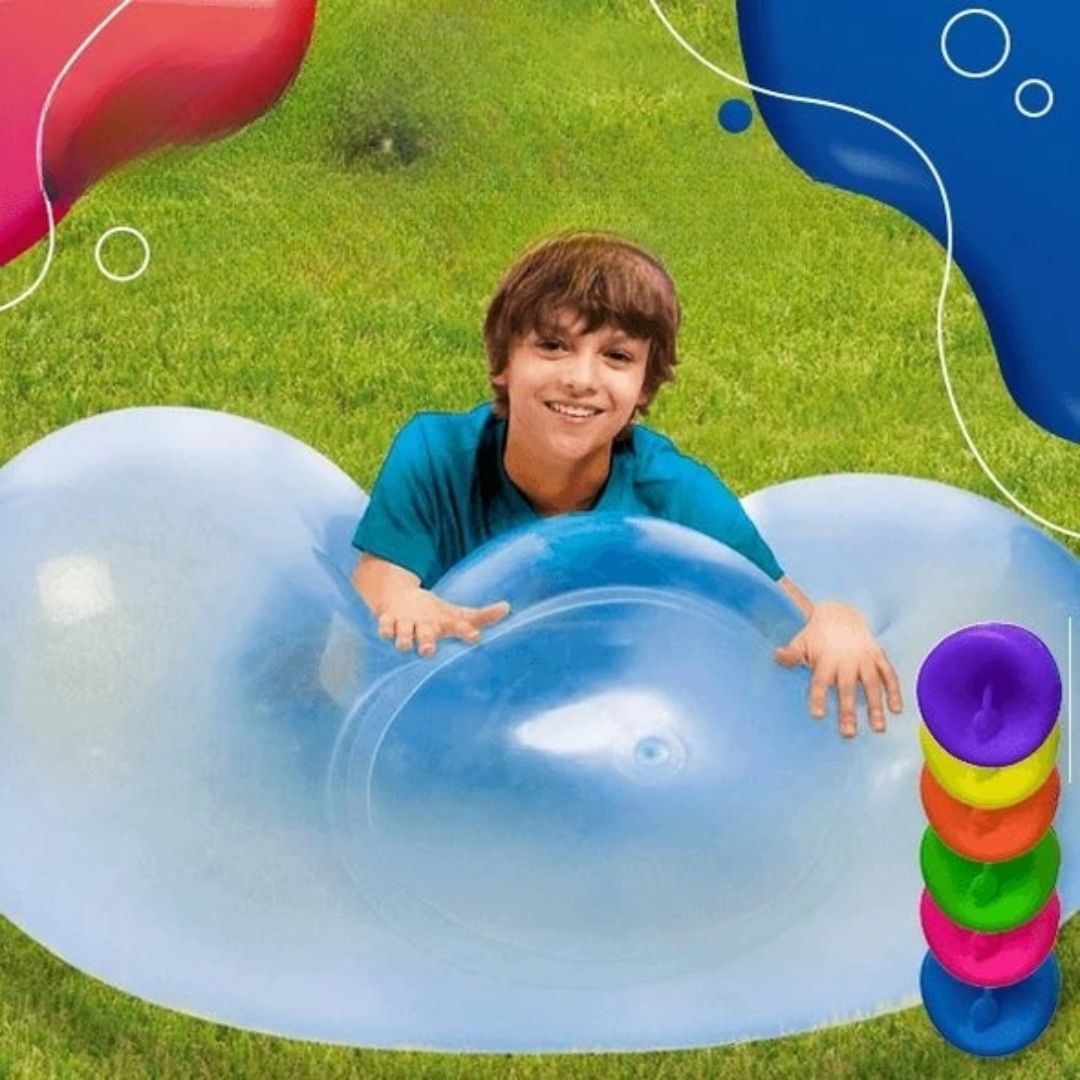 Wiggle Bubble™ Wassergefüllte Seifenblasenkugel (1+1 GRATIS)
