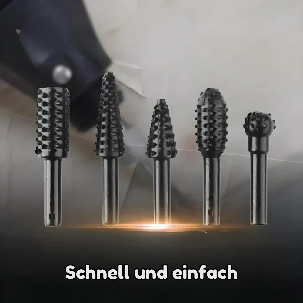CarbiEdge™ - Rotierende Feilenschleifwerkzeuge (5 Stück)