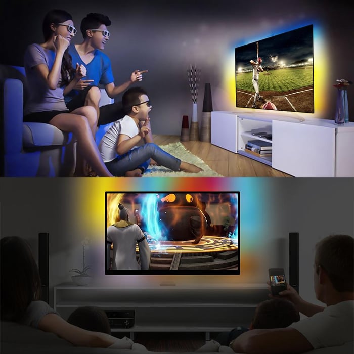 StripSync™ | TV PC Traumbildschirm USB LED-Streifen