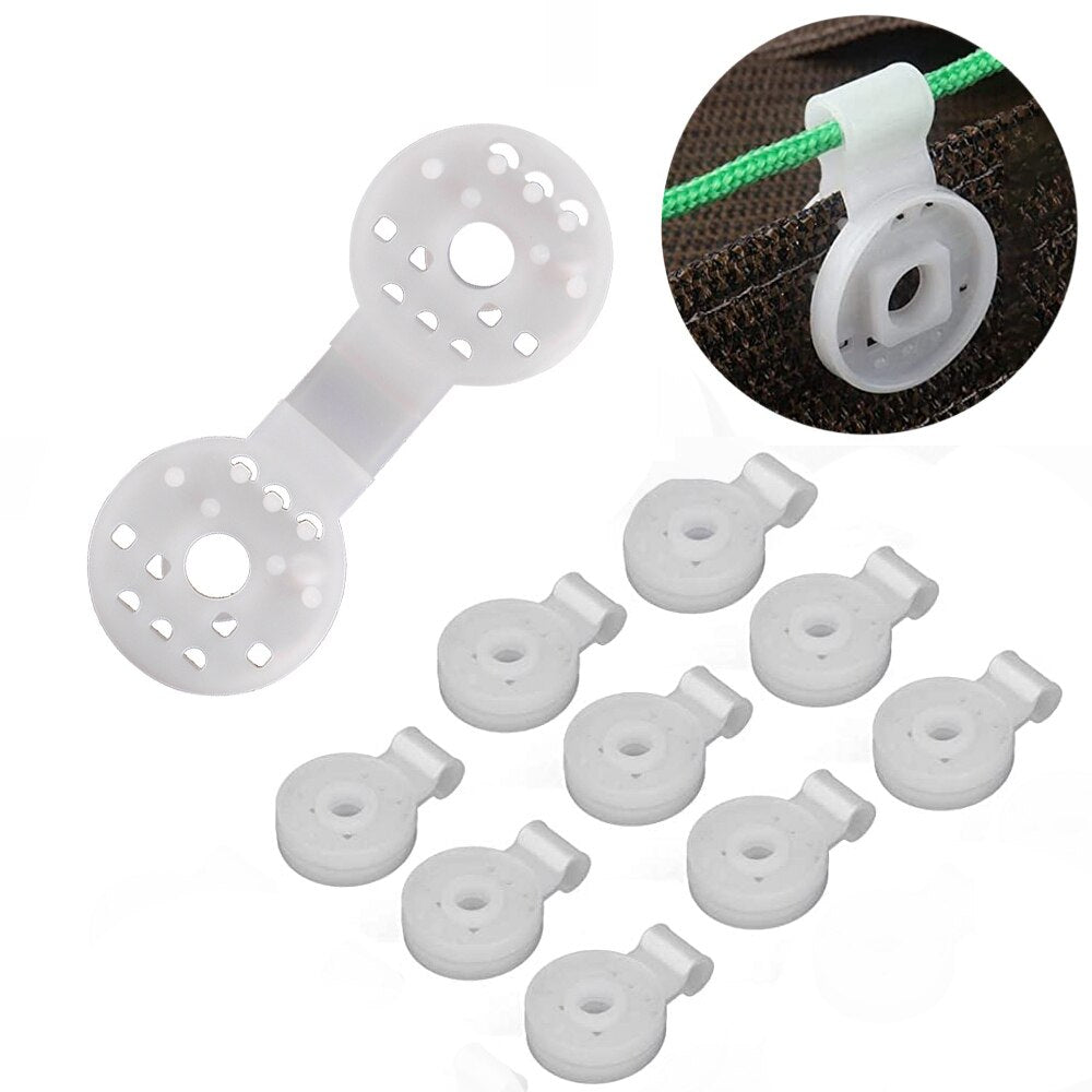 SunClip™ I Kunststoffklammer für Schattentuch (1+1 Satz GRATIS)