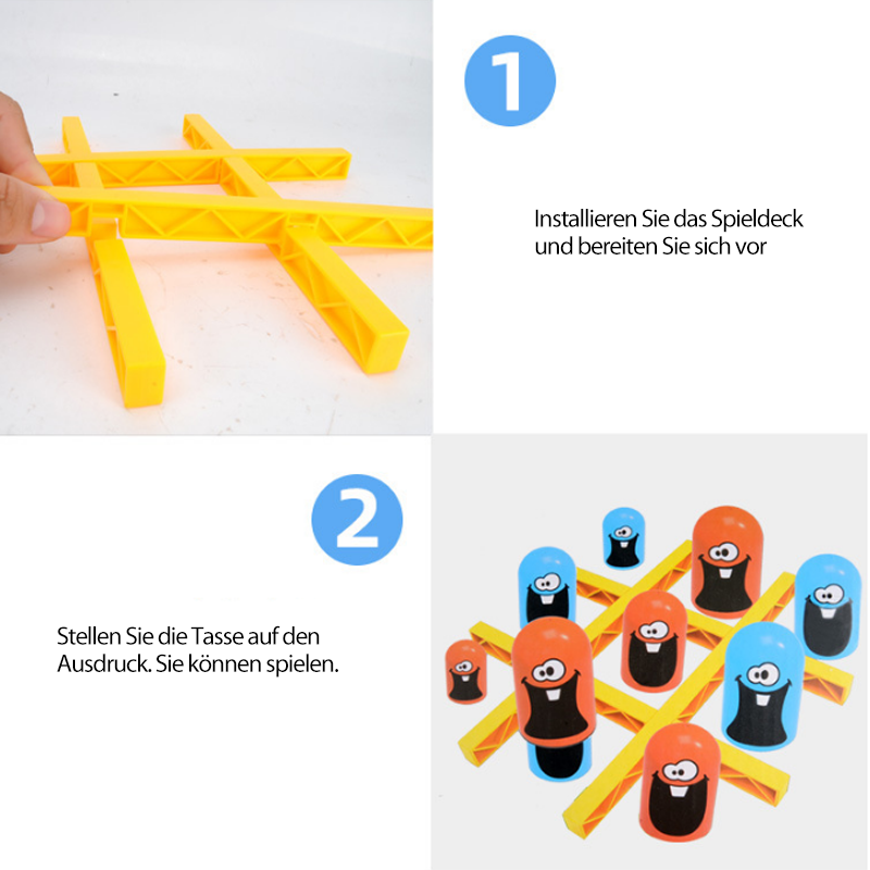 Topple™ Tic-Tac-Toe Spiel