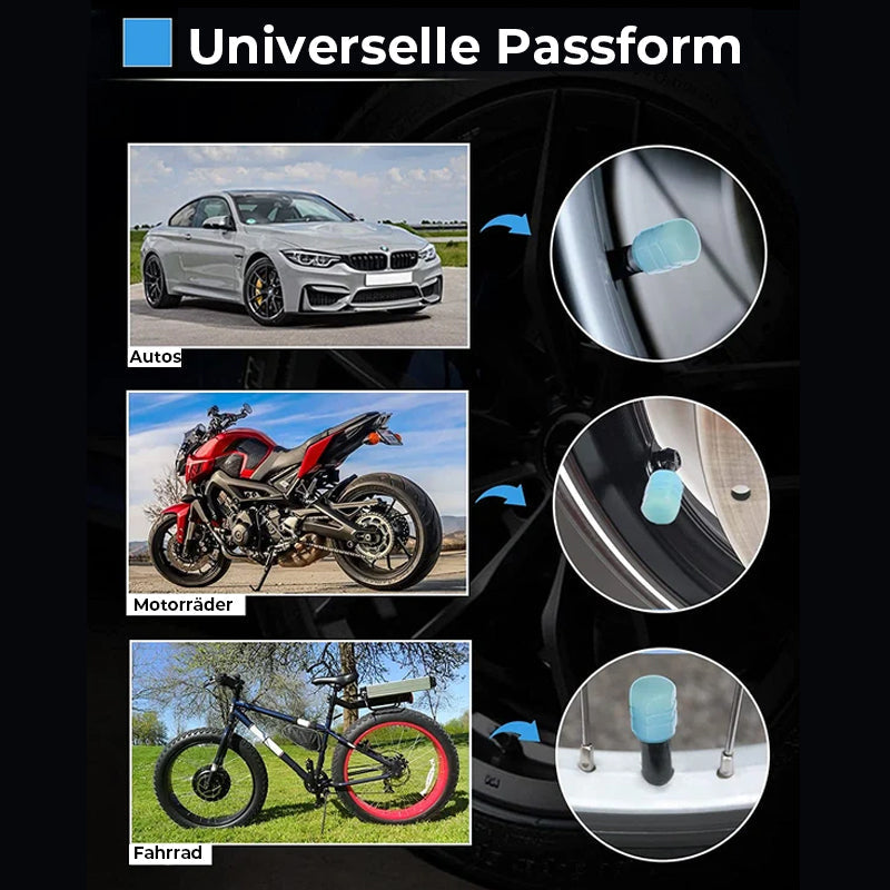 NeonCaps™ Universal fluoreszierende Ventilkappen (8+8 GRATIS)