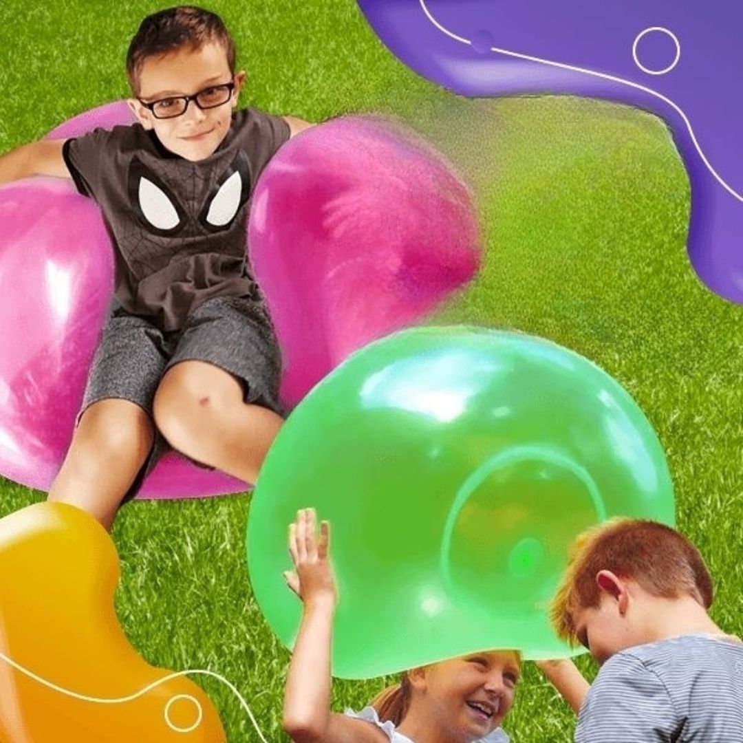Wiggle Bubble™ Wassergefüllte Seifenblasenkugel (1+1 GRATIS)