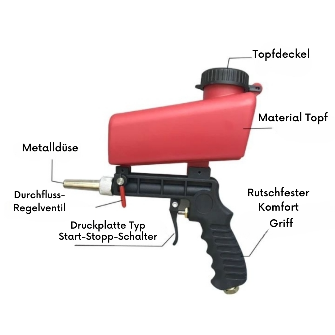 Sand Blaster™ Handheld Rostentferner