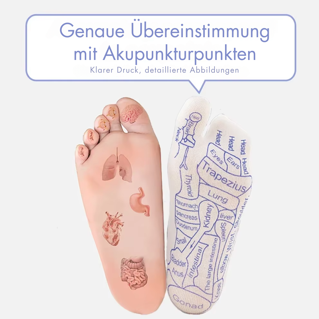 TherapyToes™ Physiotherapie Massage Socken
