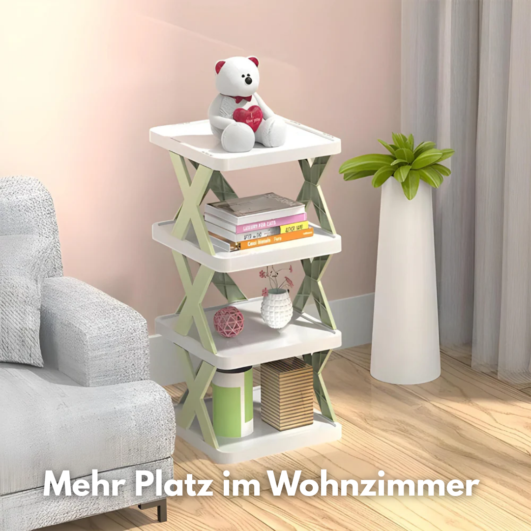 RackGenius™ - Mehrlagiges Schuhregal