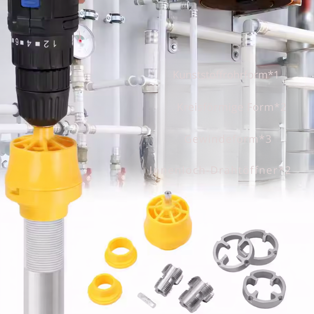 ThreadMaster™ - Rohrgewindeschneider für Elektrowerkzeuge