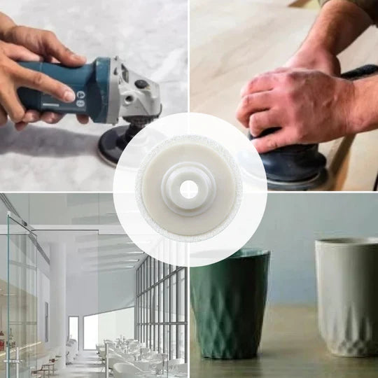 FluffFinish™ Winkelschleifer Wolle Schwabbelscheibe (5 Stück)