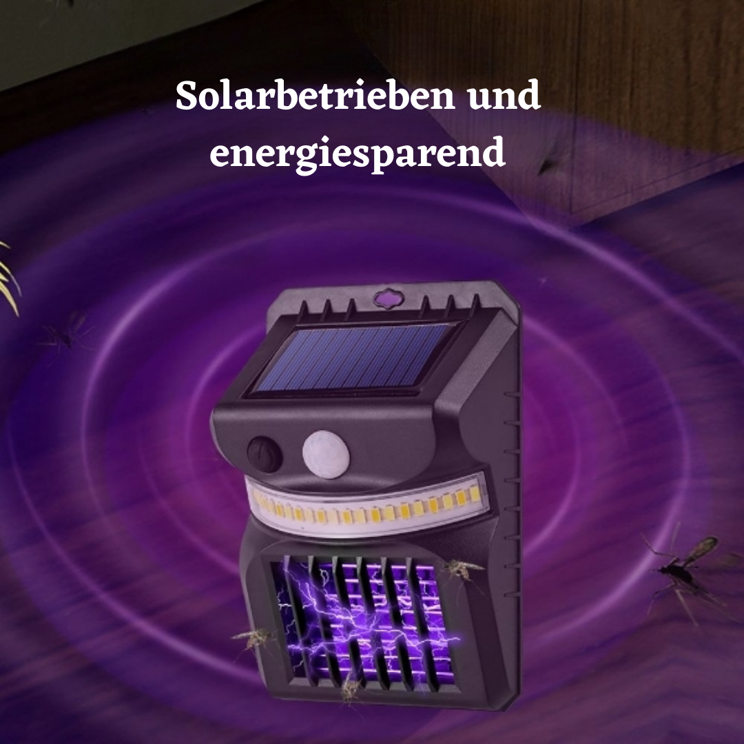 SolarZap™ Solar Mückenvernichter-Wandlampe