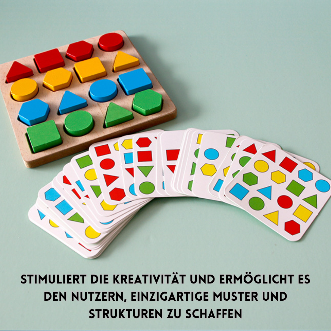 Puzzlex™ Farben- und Formenpuzzle