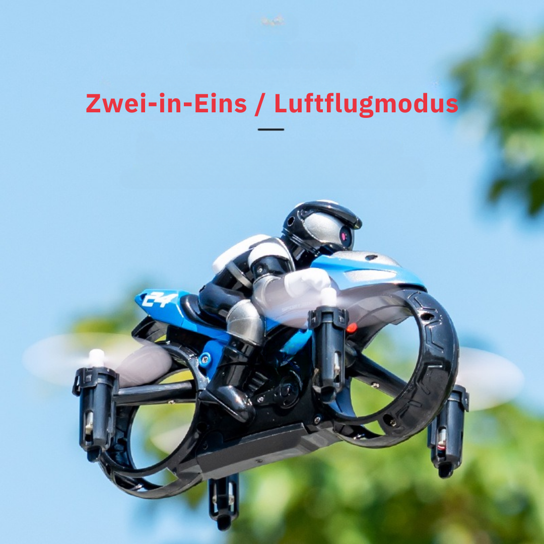 FlyCruise™ Fliegende Motorrad-Drohne